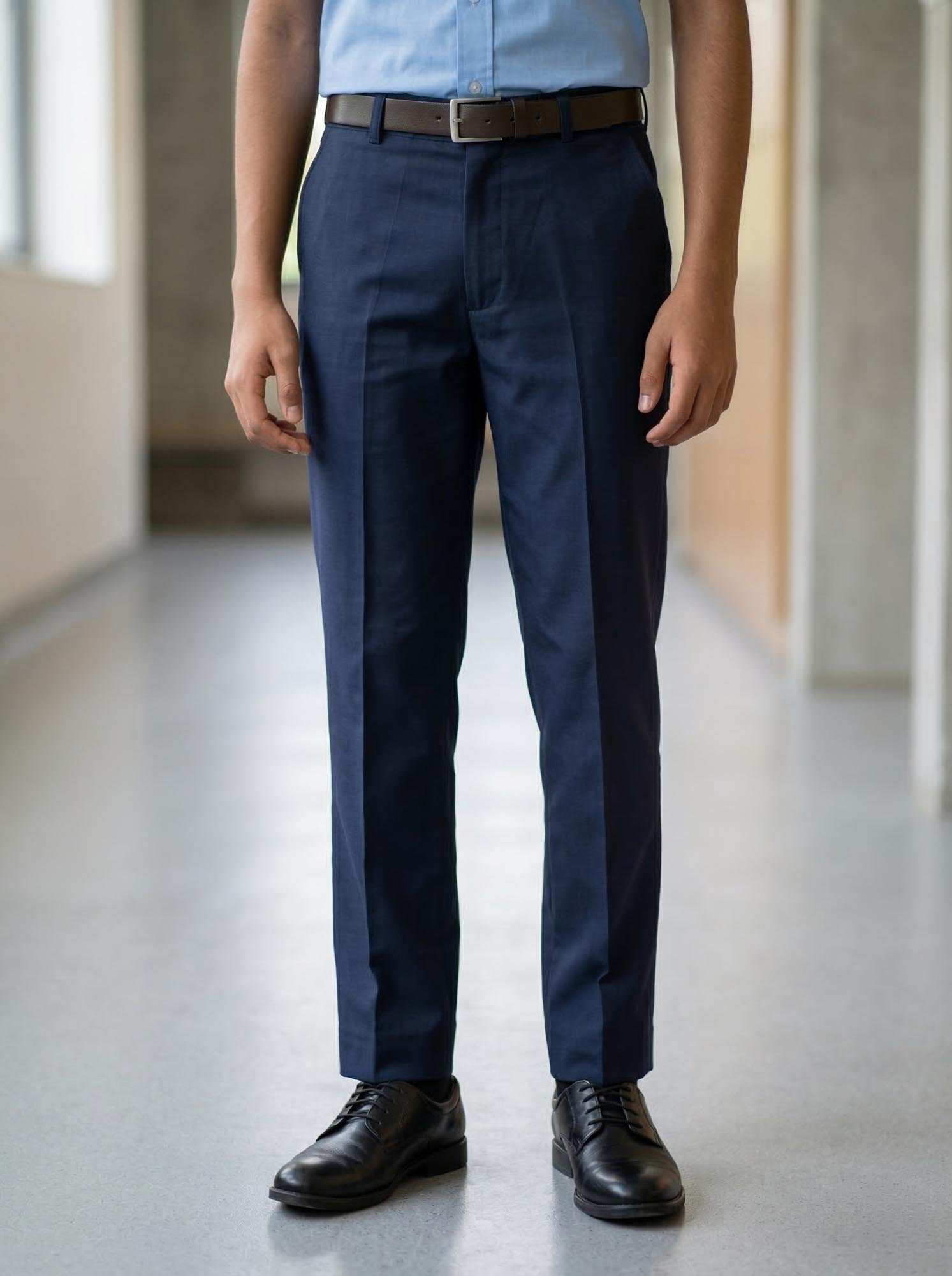 Navy Blue School Uniform Full Pant